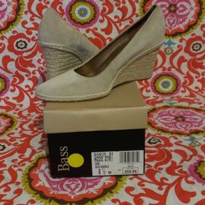 Bass Suede Wedges